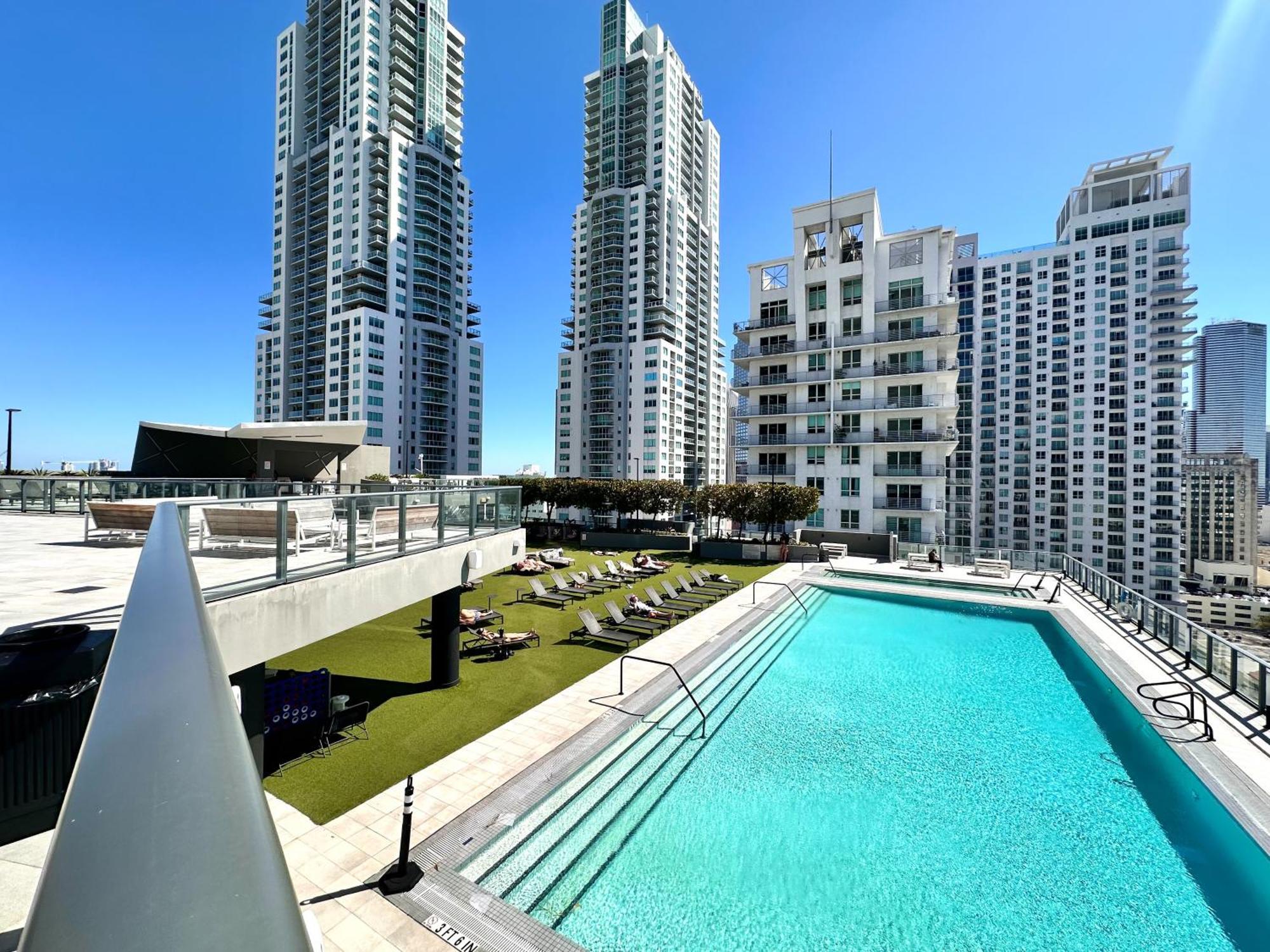 Appartamento Luxury Loft - Free Parking - Ocean View - Brickell Downtown Miami Esterno foto
