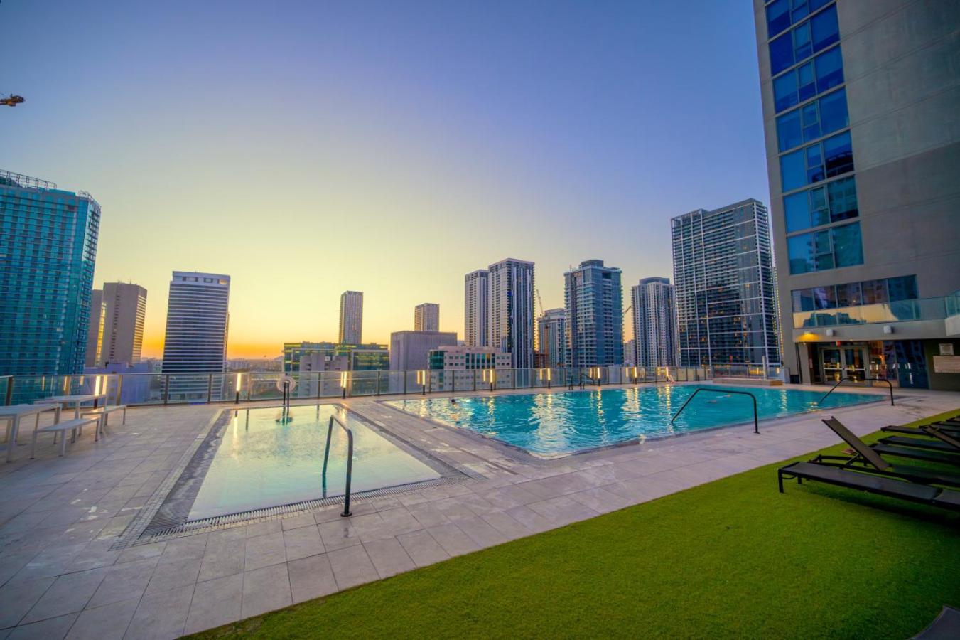 Appartamento Luxury Loft - Free Parking - Ocean View - Brickell Downtown Miami Esterno foto