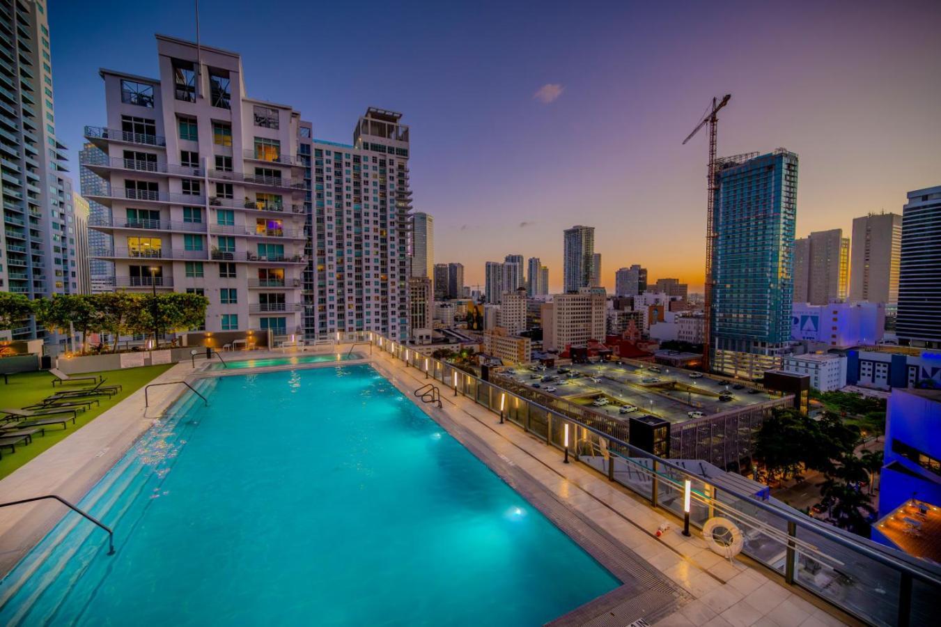 Appartamento Luxury Loft - Free Parking - Ocean View - Brickell Downtown Miami Esterno foto