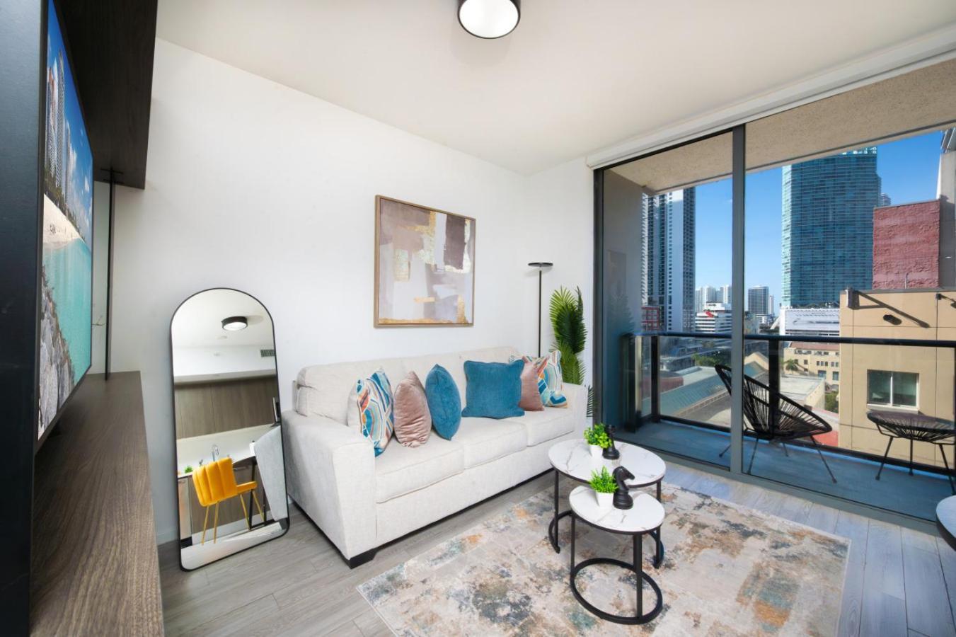 Appartamento Luxury Loft - Free Parking - Ocean View - Brickell Downtown Miami Camera foto