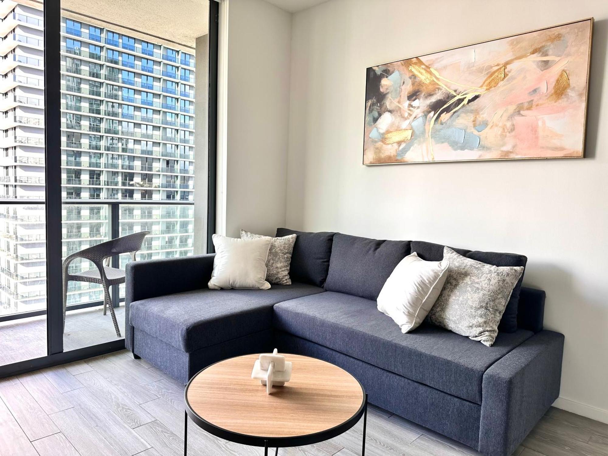 Appartamento Luxury Loft - Free Parking - Ocean View - Brickell Downtown Miami Camera foto
