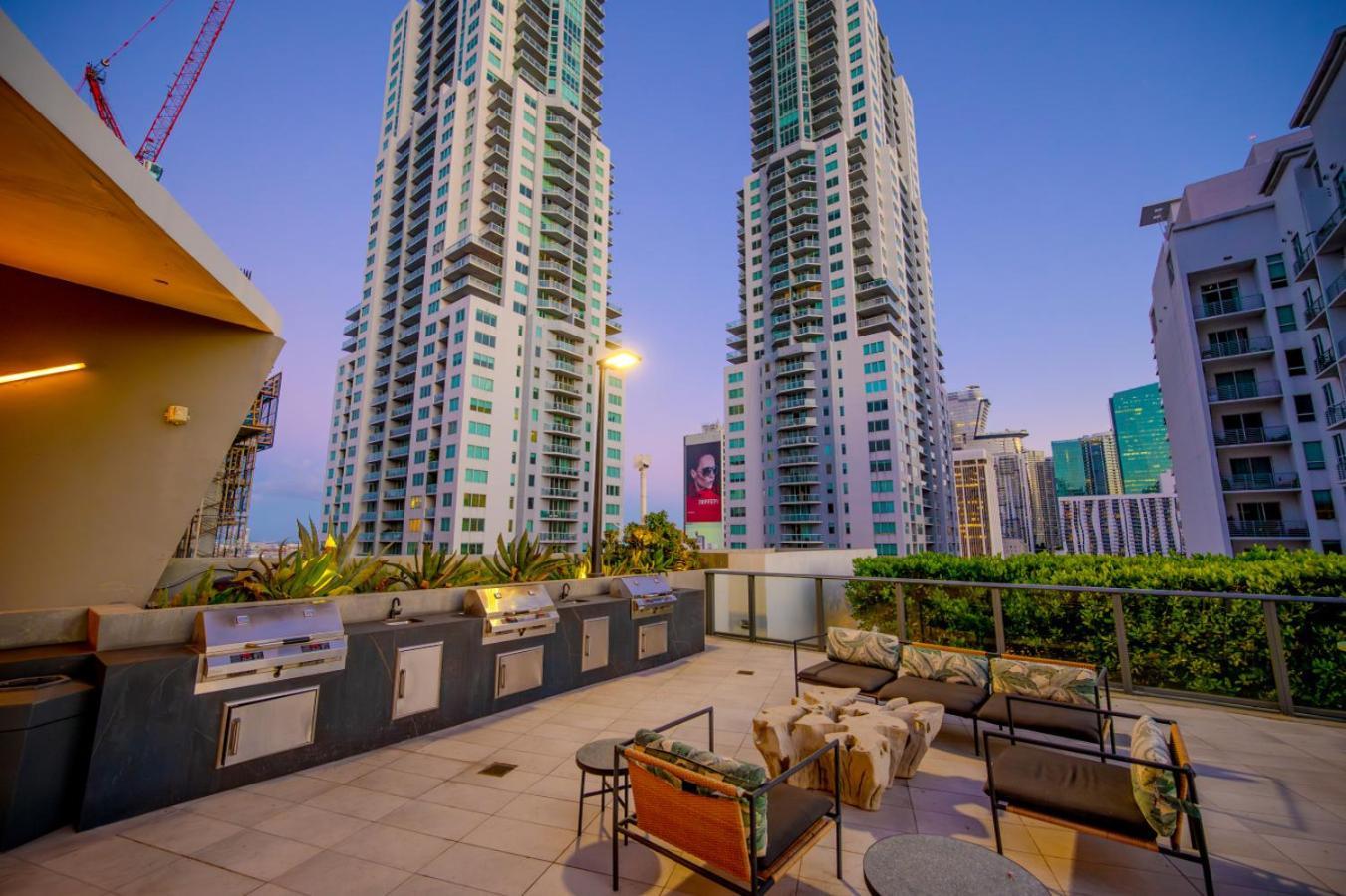 Appartamento Luxury Loft - Free Parking - Ocean View - Brickell Downtown Miami Esterno foto